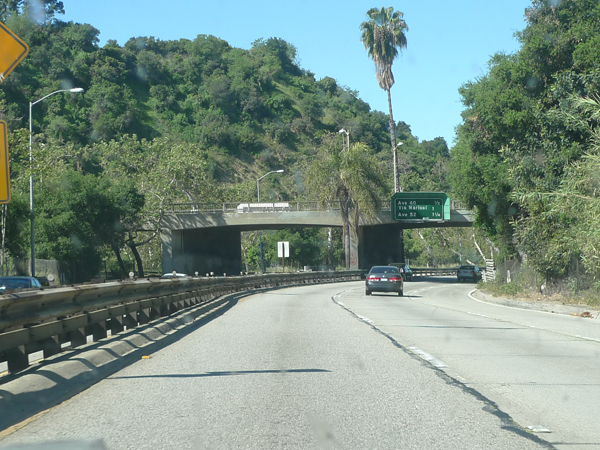 The still somewhat scenic Arroyo Seco