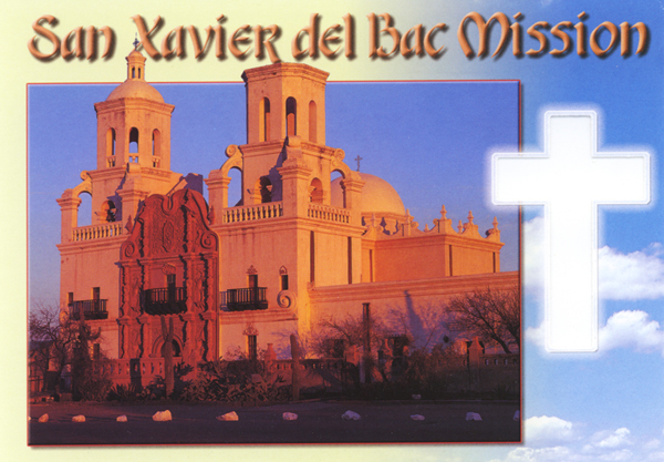 San Xavier del Bac postcard