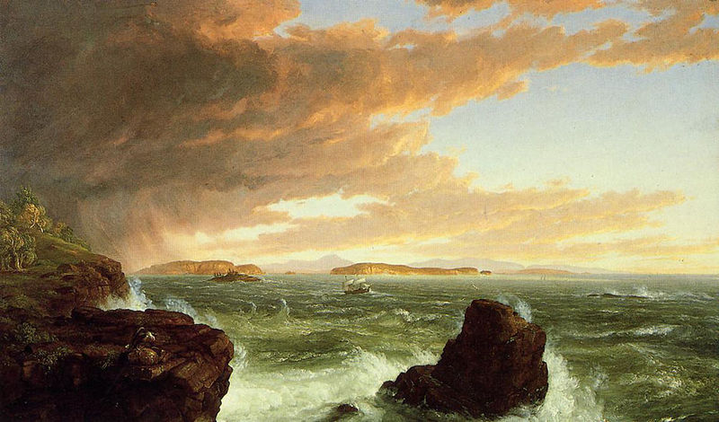 thomas cole journey of life. landscape that Thomas Cole