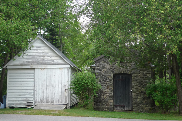 19th century shacks in Somesville