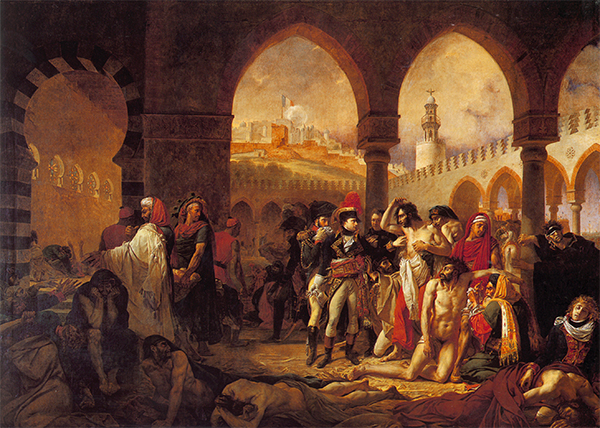 Gros Napoleon Visting the Pest House at Jaffa